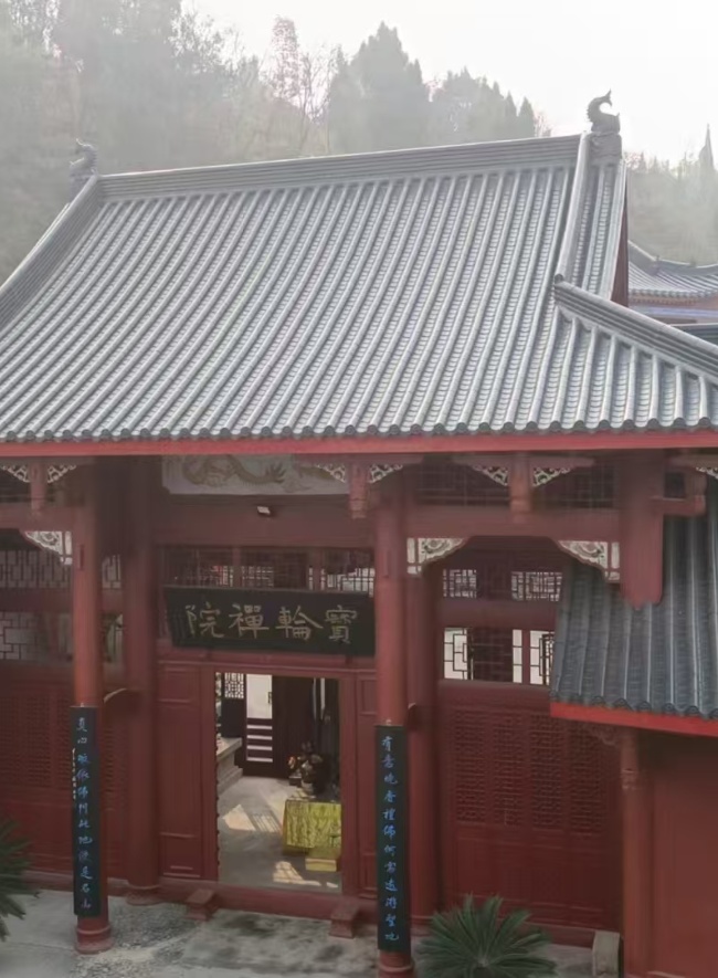 綿陽寺廟古建屋面鋁瓦工程改造