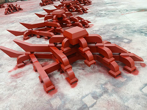 金屬冷板斗拱定制