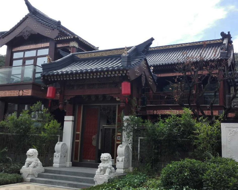 成都麓府金屬仿古瓦項(xiàng)目