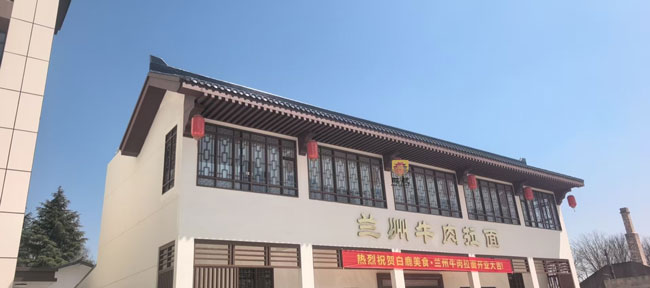 鋁合金仿古門頭